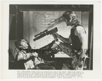 2h0762 HARRY DEAN STANTON signed 8x10.25 still 1981 with Kurt Russell in Escape from New York!