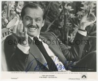 2h0783 JACK NICHOLSON signed 8.25x9.75 still 1976 great laughing close up in The Last Tycoon!