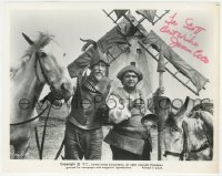 2h0789 JAMES COCO signed 8x10.25 still 1972 as Sancho with Peter O'Toole in Man of La Mancha!