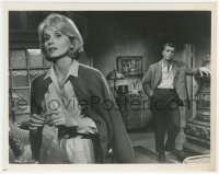 2h0790 JAMES GARNER signed 8x10 still 1965 he's staring at pretty Eva Marie Saint in 36 Hours!