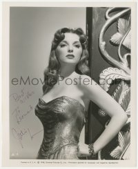 2h0832 JULIE LONDON signed 8.25x10 still 1948 incredible super sexy young glamour portrait!