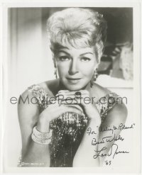 2h0844 LANA TURNER signed 8.25x10 still 1965 sexy glamorous portrait from Love Has Many Faces!
