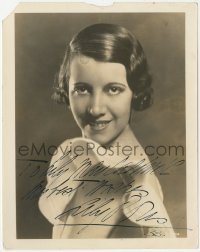 2h0853 LILY PONS signed 8x10 still 1933 great head & shoulders portrait of the pretty actress!