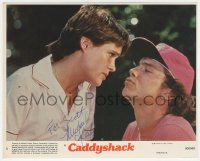 2h0889 MICHAEL O'KEEFE signed 8x10 mini LC #3 1980 great close up with Sarah Holcomb in Caddyshack!