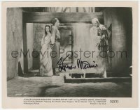 2h0910 PATRICIA MEDINA signed 8x10 still 1952 with John Sands in Aladdin and His Lamp!