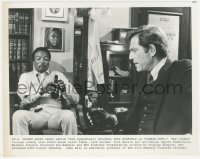 2h0917 PAUL WINFIELD signed 8x10.25 still 1981 giving advice to attorney George Segal in Carbon Copy!