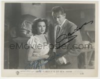 2h0924 PLUNDER OF THE SUN signed 8x10.25 still 1953 by BOTH Glenn Ford AND Patricia Medina!