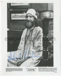 2h0936 RICHARD LIBERTINI signed 8x9.75 still 1984 as wacky Tibetan guru in All of Me!