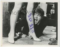 2h0944 ROBERT MORSE signed 8x10.25 still 1965 on ground with sexy legs in Quick, Before It Melts!