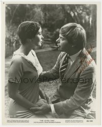 2h0946 ROBERT MORSE signed 8x10 still 1965 with pretty Anjanette Comer in The Loved One!