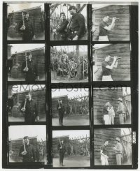 2h0951 ROGER CORMAN signed 8x10 contact sheet 1967 Time For Killing images including Harrison Ford!