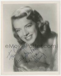 2h0954 ROSEMARY CLOONEY signed 8.25x10 music publicity still 1950s Columbia's top singing star!