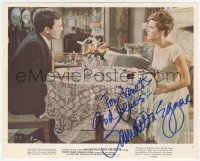 2h0962 SAMANTHA EGGAR signed color 8x10 still #7 1965 the British star's U.S. debut in The Collector!
