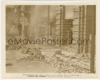 2h0969 SPENCER TRACY signed 8x10 still 1936 face down on ground by rubble in Looking for Trouble