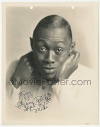 2h0975 STEPIN FETCHIT signed 8x10 still 1920s early portrait of the African-American actor!