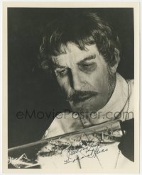 2h0998 VINCENT PRICE signed deluxe 8x10 still 1971 super close up as The Abominable Dr. Phibes!