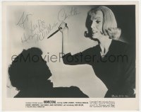 2h1008 WILLIAM CASTLE signed 8x10 still 1961 best image from Homicidal used on the one-sheet!
