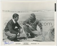 2h1012 ZORBA THE GREEK signed 8.25x10 still 1965 by BOTH Anthony Quinn AND Alan Bates!