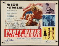 2h0183 CANDIDATE signed 1/2sh 1964 by BOTH Mamie Van Doren AND June Wilkinson, sexy images!