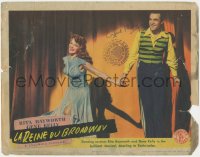2h0430 COVER GIRL signed LC 1944 by Gene Kelly, who's on stage dancing with sexy Rita Hayworth!