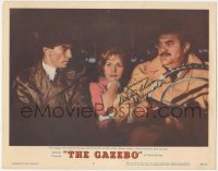 2h0447 GAZEBO signed LC #5 1960 by Debbie Reynolds, who's with Martin Landau & Dick Wessell in car!