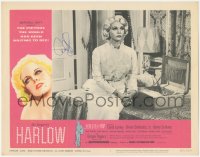 2h0452 HARLOW signed LC #1 1965 by Carol Lynley, close up as Jean Harlow The Blonde Bombshell!