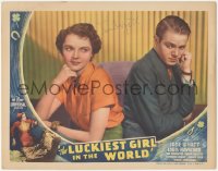 2h0480 LUCKIEST GIRL IN THE WORLD signed LC 1936 by Jane Wyatt, who's back to back w/ Louis Hayward!