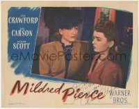 2h0490 MILDRED PIERCE signed LC 1945 by Ann Blyth, who's close up with mother Joan Crawford!