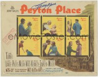 2h0383 PEYTON PLACE signed TC 1958 by Terry Moore, the novel of small town life by Grace Metalious!