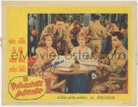 2h0509 PRIVATE'S AFFAIR signed LC #7 1959 by Terry Moore, with Sal Mineo, Christine Carere & Coe!