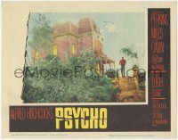 2h0510 PSYCHO signed LC #3 1960 by Anthony Perkins, most desired iconic far shot of him by house!