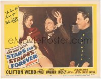 2h0544 STARS & STRIPES FOREVER signed LC #6 1953 by Debra Paget, who's with Robert Wagner & Webb!