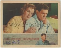 2h0577 YOUNG STRANGER signed LC #5 1957 by BOTH James MacArthur AND Kim Hunter, 1st Frankenheimer!