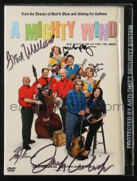 2h0582 MIGHTY WIND signed DVD 2003 by Harry Shearer, Fred Willard, Parker Posey, Coolidge, AND Lynch!