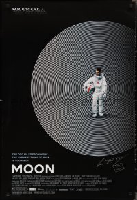 2h0162 MOON signed 1sh 2011 by director Duncan Jones, far from home you are hardest thing to face!
