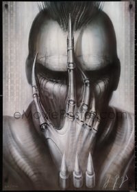 2h0190 H.R. GIGER artist signed #222/1000 26x37 art print 1980s creature used for Future Kill!