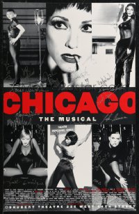 2h0106 CHICAGO signed stage play WC 1996 by TWENTY people including Joel Grey!