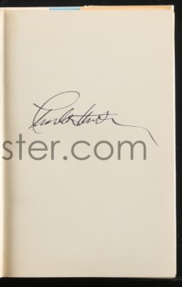 2h0220 CHARLTON HESTON signed hardcover book 1978 his biography The Actor's Life: Journals 1956-1976!