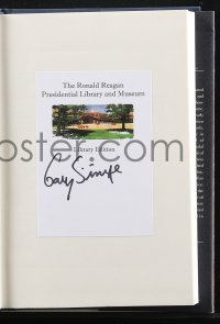 2h0225 GARY SINISE signed bookplate in hardcover book 2019 Grateful American: From Self to Service!