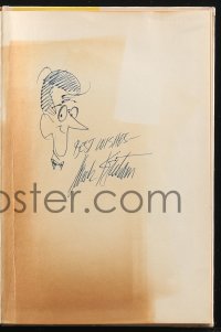 2h0610 HANK KETCHAM signed hardcover book 1952 Dennis the Menace, he added a self portrait!
