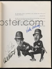 2h0247 OFFICIAL ABBOTT & COSTELLO SCRAPBOOK signed softcover book 1990 by Vickie & Bud Jr. + Christine!