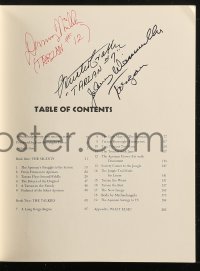 2h0249 TARZAN OF THE MOVIES signed 3rd edition softcover book 1973 by Johnny Weissmuller & 3 others!