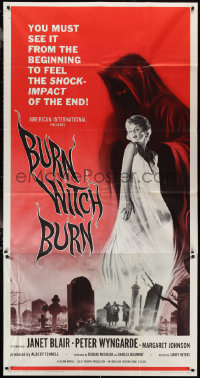 2j0816 BURN WITCH BURN 3sh 1962 undead demons of Hell arise to terrorize the world!