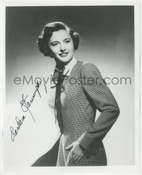 2j0191 BARBARA STANWYCK signed 8x10 REPRO still 1980s beautiful portrait of the leading lady!