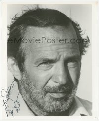 2j0193 BEN GAZZARA signed 8x10 REPRO still 1980s great head & shoulders portrait with a beard!