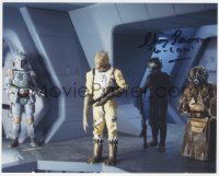 2j0115 CHRIS PARSONS signed color 8x10 REPRO photo 2000s as 4-LOM in The Empire Strikes Back!