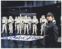 2j0116 CHRISTOPHER MUNCKE signed color 8x10 REPRO photo 2000s Captain Edmos Khurgee in Star Wars!