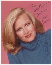 2j0122 DIANE SAWYER signed color 8x10 REPRO photo 1990s great portrait of the famous newswoman!
