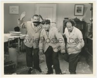 2j1766 GEM OF A JAM 8x10 still 1944 3 Stooges Moe, Larry & Curly, Moe's personal collection, rare!