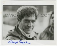 2j0251 GEORGE SEGAL signed 8x10 REPRO still 1980s head & shoulders close up of the leading man!